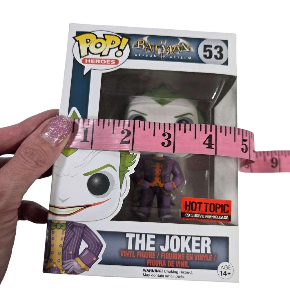 Funko Pop Batman Arkham Asylum The Joker 53 Vinyl Figure Hot Topic Exclusive New